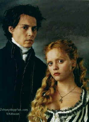 Johnny Depp et Christina Ricci